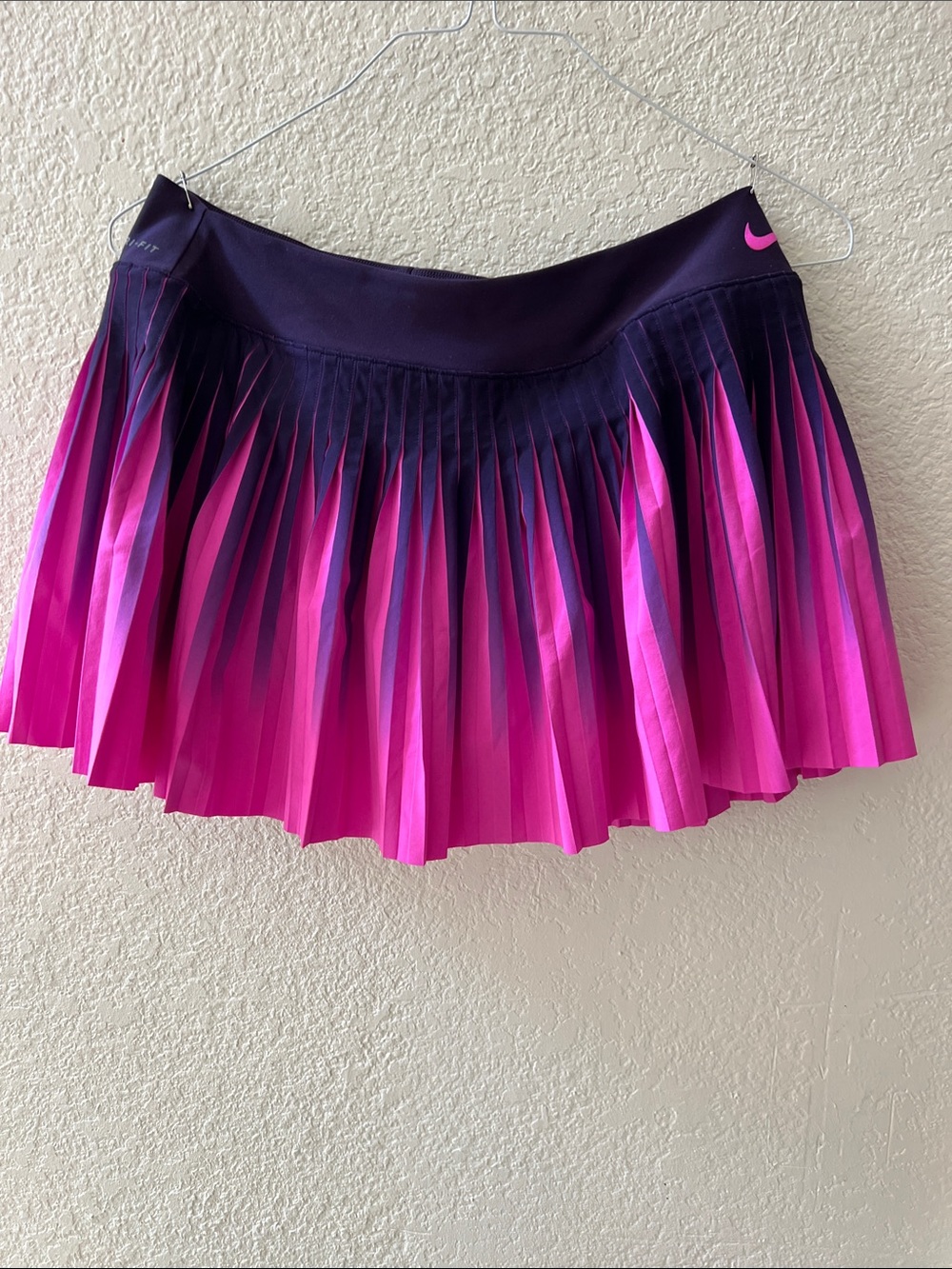 Pink pleated tennis Skirt